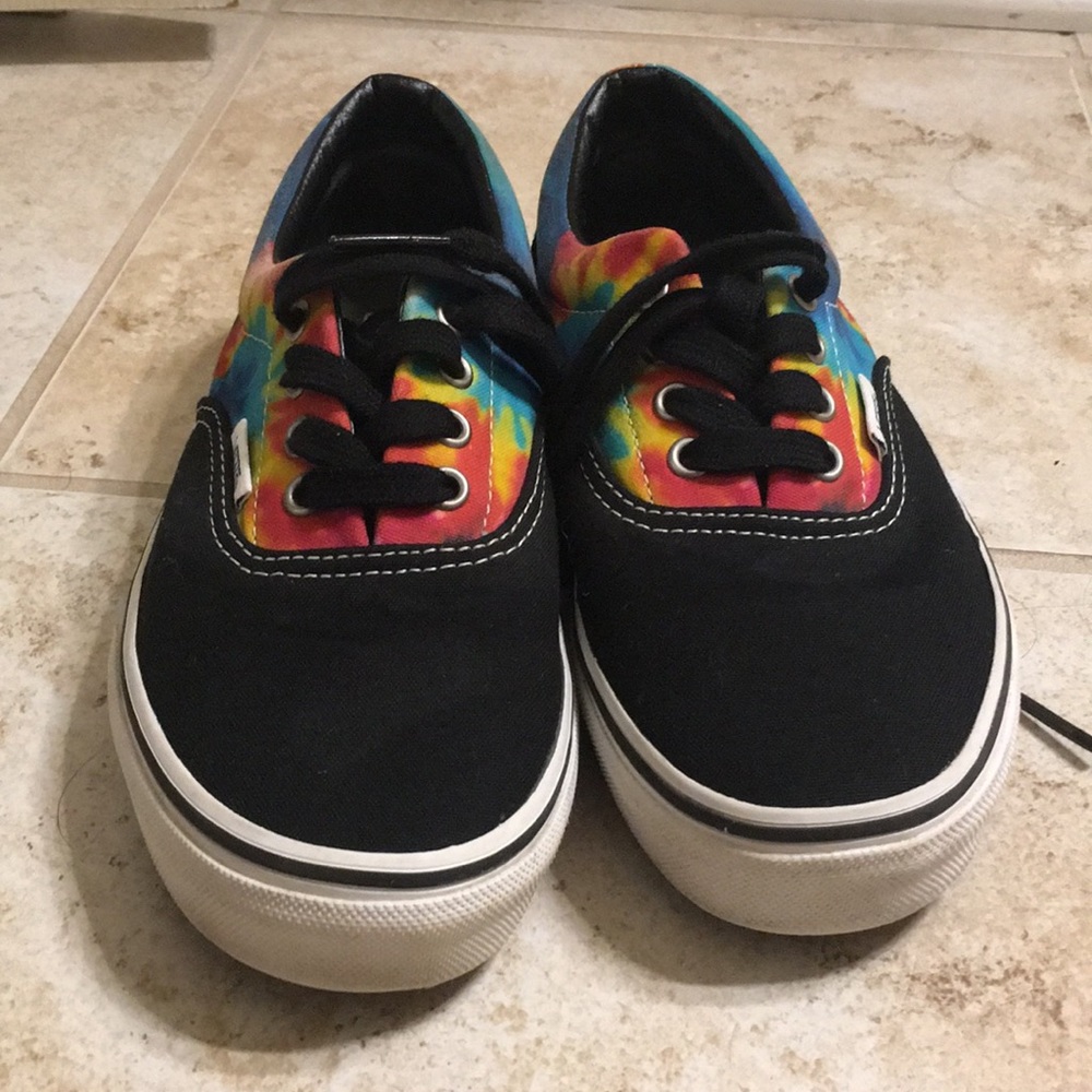 Tie-dye vans
